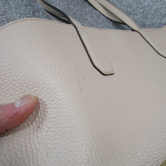 Tory Burch Tote Bag Pink Gold Leather Large - Picture 5 of 12